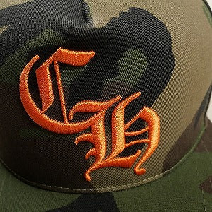 CHROME HEARTS クロム・ハーツ HAT 5 PNL CAP BSBL CAMO/ORANGE ベースボールキャップ 緑 Size 【フリー】 【新古品・未使用品】 20804748