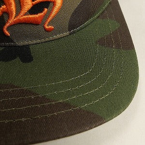 CHROME HEARTS クロム・ハーツ HAT 5 PNL CAP BSBL CAMO/ORANGE ベースボールキャップ 緑 Size 【フリー】 【新古品・未使用品】 20804748