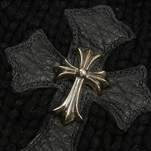 CHROME HEARTS クロム・ハーツ CASHMERE BEANIE CASH CROSS BLACK ビーニー 黒 Size 【フリー】 【新古品・未使用品】 20804749