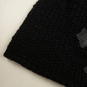 CHROME HEARTS クロム・ハーツ CASHMERE BEANIE CASH CROSS BLACK ビーニー 黒 Size 【フリー】 【新古品・未使用品】 20804749