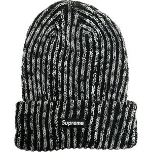 SUPREME シュプリーム 24AW Rainbow Loose Gauge Beanie Black ビーニー 黒 Size 【フリー】 【新古品・未使用品】 20804750