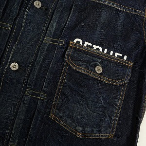 SEQUEL シークエル ×Fragment Design DAMEGED DENIM JACKT INDIGO USED加工デニムジャケット インディゴ Size 【XL】 【中古品-良い】 20804787