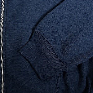 STUSSY ステューシー STOCK PARIS ZIP HOOD NAVY パリ限定ジップパーカー 紺 Size 【XL】 【新古品・未使用品】 20804824