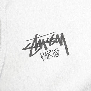 STUSSY ステューシー STOCK PARIS HOOD ASH HEATHER パリ限定パーカー 灰 Size 【XL】 【新古品・未使用品】 20804825