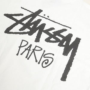 STUSSY ステューシー STOCK PARIS TEE WHITE パリ限定Tシャツ 白 Size 【S】 【新古品・未使用品】 20804828