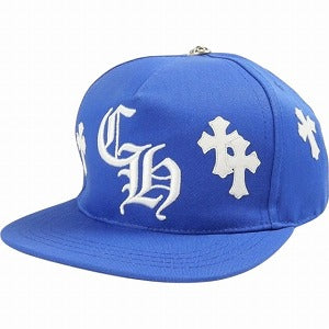 CHROME HEARTS クロム・ハーツ Cross Patch Baseball Cap クロスパッチベースボールキャップ 青 Size 【フリー】 【新古品・未使用品】 20804837