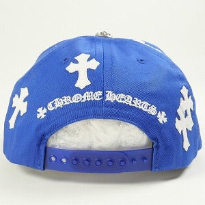 CHROME HEARTS クロム・ハーツ Cross Patch Baseball Cap クロスパッチベースボールキャップ 青 Size 【フリー】 【新古品・未使用品】 20804837