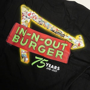 In-N-Out Burger インアンドアウトバーガー 2024 75TH Anniversary Tee Black Tシャツ 黒 Size 【L】 【新古品・未使用品】 20804842