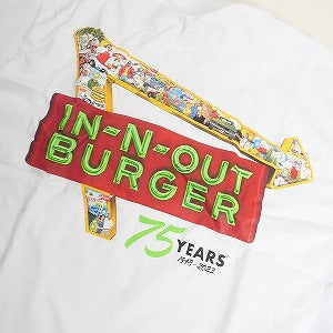 In-N-Out Burger インアンドアウトバーガー 2024 75TH Anniversary Tee White Tシャツ 白 Size 【L】 【新古品・未使用品】 20804844