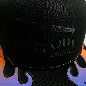 In-N-Out Burger インアンドアウトバーガー 75th Anniversary Flames Hat Black キャップ 黒 Size 【フリー】 【新古品・未使用品】 20804847