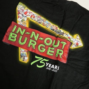 In-N-Out Burger インアンドアウトバーガー 2024 75TH Anniversary Long Sleeve Tee Black ロンT 黒 Size 【M】 【新古品・未使用品】 20804850