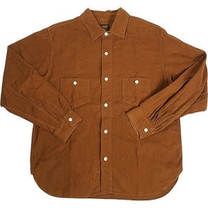 TENDERLOIN テンダーロイン T-FLANNEL SHT BROWN 長袖シャツ 茶 Size 【M】 【中古品-良い】 20804873