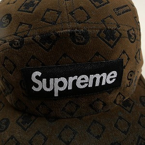 SUPREME シュプリーム 24AW Flocked Denim Camp Cap Black キャンプキャップ 黒 Size 【フリー】 【新古品・未使用品】 20804878