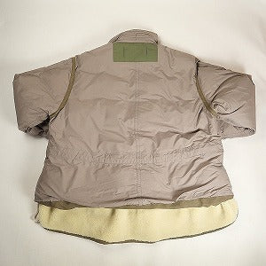 sacai サカイ 22AW PADDED LAYERED MILITARY BLOUSON ジャケット 灰 Size 【4】 【中古品-良い】 20804900