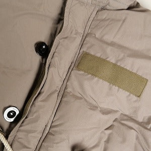 sacai サカイ 22AW PADDED LAYERED MILITARY BLOUSON ジャケット 灰 Size 【4】 【中古品-良い】 20804900