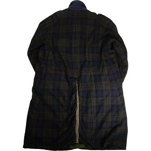 sacai サカイ 20AW Reversible Check Coat ジャケット 紺 Size 【3】 【中古品-良い】 20804907