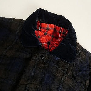 sacai サカイ 20AW Reversible Check Coat ジャケット 紺 Size 【3】 【中古品-良い】 20804907