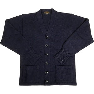 At Last ＆ Co アットラスト/BUTCHER PRODUCTS ブッチャープロダクツ BUTTON CARDIGAN NAVY カーディガン 紺 Size 【40】 【中古品-良い】 20804992