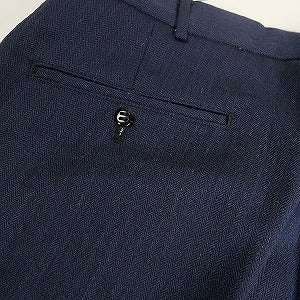 At Last ＆ Co アットラスト/BUTCHER PRODUCTS ブッチャープロダクツ WOOL TROUSERS HERRINGBONE NAVY パンツ 紺 Size 【36】 【中古品-非常に良い】 20804995