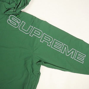 SUPREME シュプリーム 24AW Spellout Embroidered Track Jacket Dark Green トラックジャケット 緑 Size 【M】 【新古品・未使用品】 20805001