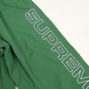 SUPREME シュプリーム 24AW Spellout Embroidered Track Pant Dark Green トラックパンツ 緑 Size 【M】 【新古品・未使用品】 20805002