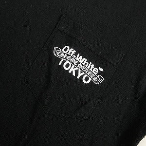 CHROME HEARTS クロム・ハーツ ×OFF WHITE TOKYO SS T-SHIRT BLACK 東京限定Tシャツ 黒 Size 【M】 【中古品-良い】 20805032