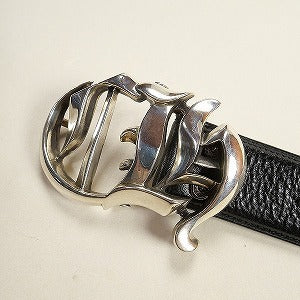 CHROME HEARTS クロム・ハーツ CH BELT BACKLE レザーベルト 黒 Size 【W32】 【中古品-非常に良い】 20805033