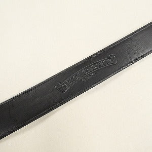 CHROME HEARTS クロム・ハーツ CH BELT BACKLE レザーベルト 黒 Size 【W32】 【中古品-非常に良い】 20805033