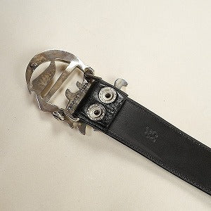 CHROME HEARTS クロム・ハーツ CH BELT BACKLE レザーベルト 黒 Size 【W32】 【中古品-非常に良い】 20805033