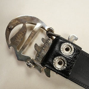 CHROME HEARTS クロム・ハーツ CH BELT BACKLE レザーベルト 黒 Size 【W32】 【中古品-非常に良い】 20805033