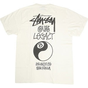 STUSSY ステューシー ×OUR LEGACY WORK SHOP 24AW 8 BALL YIN YANG TEE PIGMENT DYED Natural Tシャツ ナチュラル Size 【S】 【新古品・未使用品】 20805084