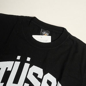 STUSSY ステューシー ×OUR LEGACY WORK SHOP 24AW COLLEGIATE TEE PIGMENT DYED Black Tシャツ 黒 Size 【S】 【新古品・未使用品】 20805090