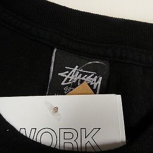 STUSSY ステューシー ×OUR LEGACY WORK SHOP 24AW COLLEGIATE TEE PIGMENT DYED Black Tシャツ 黒 Size 【S】 【新古品・未使用品】 20805090