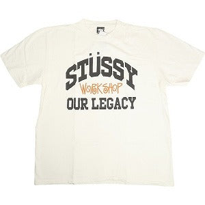 STUSSY ステューシー ×OUR LEGACY WORK SHOP 24AW COLLEGIATE TEE PIGMENT DYED Natural Tシャツ ナチュラル Size 【L】 【新古品・未使用品】 20805093