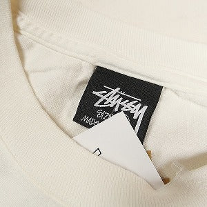 STUSSY ステューシー ×OUR LEGACY WORK SHOP 24AW COLLEGIATE TEE PIGMENT DYED Natural Tシャツ ナチュラル Size 【L】 【新古品・未使用品】 20805093