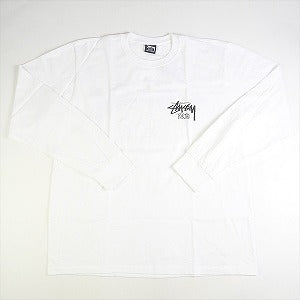 STUSSY ステューシー 24AW STOCK TOKYO LS TEE WHITE 東京限定ロンT 白 Size 【M】 【新古品・未使用品】 20805128