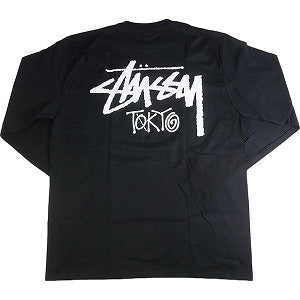 STUSSY ステューシー 24AW STOCK TOKYO LS TEE BLACK 東京限定ロンT 黒 Size 【XL】 【新古品・未使用品】 20805147