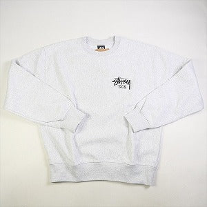 STUSSY ステューシー 24AW STOCK TOKYO CREW ASH HEATHER 東京限定クルーネックスウェット 薄灰 Size 【S】 【新古品・未使用品】 20805151