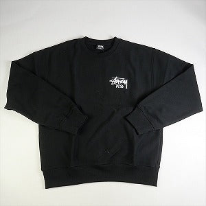 STUSSY ステューシー 24AW STOCK TOKYO CREW BLACK 東京限定クルーネックスウェット 黒 Size 【S】 【新古品・未使用品】 20805164