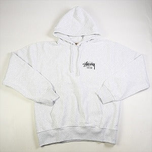 STUSSY ステューシー 24AW STOCK TOKYO HOOD ASH HEATHER 東京限定パーカー 薄灰 Size 【M】 【新古品・未使用品】 20805181