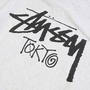 STUSSY ステューシー 24AW STOCK TOKYO HOOD ASH HEATHER 東京限定パーカー 薄灰 Size 【M】 【新古品・未使用品】 20805181