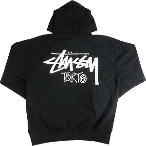 STUSSY ステューシー 24AW STOCK TOKYO HOOD BLACK 東京限定パーカー 黒 Size 【S】 【新古品・未使用品】 20805191