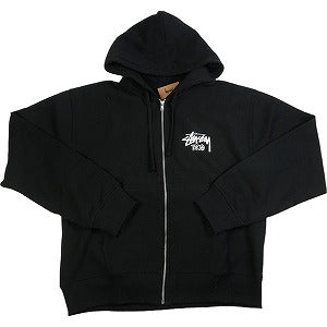 STUSSY ステューシー 24AW STOCK TOKYO ZIP HOOD BLACK 東京限定ジップパーカー 黒 Size 【S】 【新古品・未使用品】 20805218