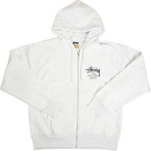 STUSSY ステューシー ×DOVER STREET MARKET 23AW STOCK DSM LONDON ZIP HOODIE ASH GRAY ジップパーカー 灰 Size 【M】 【新古品・未使用品】 20805329