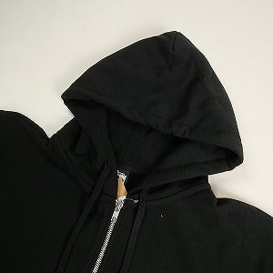 STUSSY ステューシー ×DOVER STREET MARKET 23AW STOCK DSM LONDON ZIP HOODIE BLACK ジップパーカー 黒 Size 【L】 【新古品・未使用品】 20805332