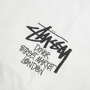 STUSSY ステューシー ×DOVER STREET MARKET 23AW STOCK DSM LONDON WHITE TEE Tシャツ 白 Size 【M】 【新古品・未使用品】 20805334