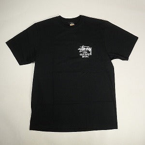 STUSSY ステューシー ×DOVER STREET MARKET 23AW STOCK DSM LONDON BLACK TEE Tシャツ 黒 Size 【S】 【新古品・未使用品】 20805341