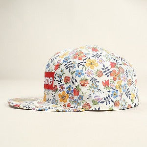 SUPREME シュプリーム 13SS Liberty Floral Box Logo New Era White キャップ 白 Size 【7　1/2(L)】 【新古品・未使用品】 20805385