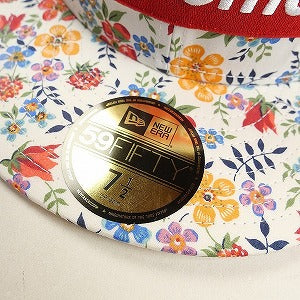 SUPREME シュプリーム 13SS Liberty Floral Box Logo New Era White キャップ 白 Size 【7　1/2(L)】 【新古品・未使用品】 20805385