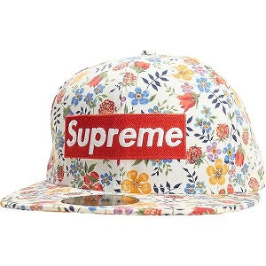 SUPREME シュプリーム 13SS Liberty Floral Box Logo New Era White キャップ 白 Size 【7　1/2(L)】 【新古品・未使用品】 20805385